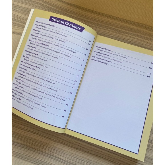 Kindergarten Science Math Art Reading Geography Workbook Homeschool Curriculum - Picture 6 of 14